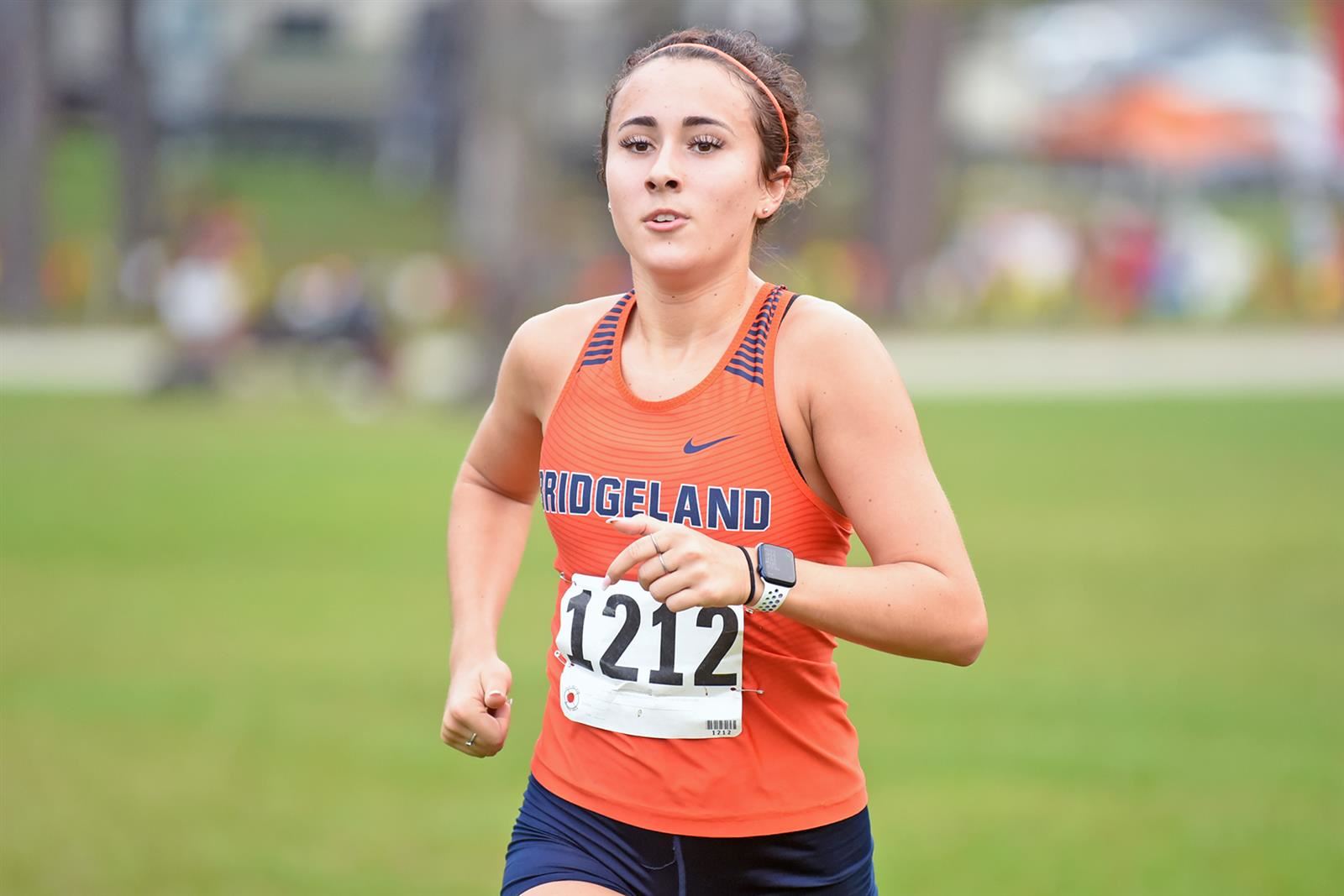 The Bridgeland girls’ cross country team finished 11th in Class 6A at the UIL state meet.